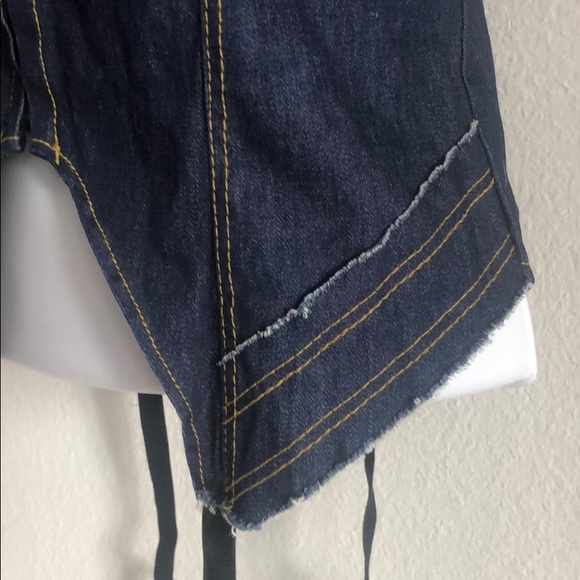 Designs by Faris Custom Made Denim Corset - Picture 7 of 8